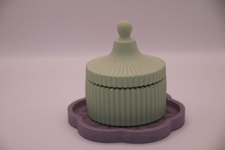 סט נר דגם קרקס + תחתית מעוצבת לבחירה